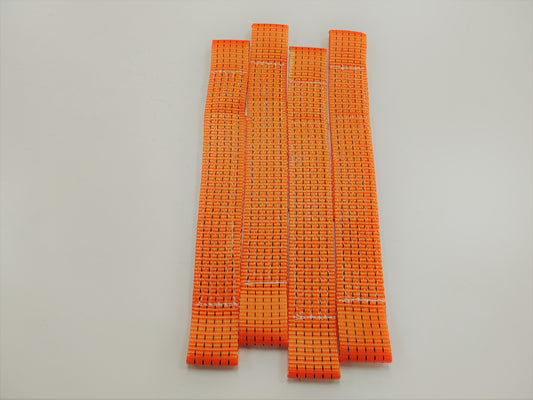 4x_orange_flat_soft_link_straps_image_1
