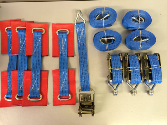 5t_5000kg_car_trailer_transporter_blue_small_pad_recovery_straps_set_of_4