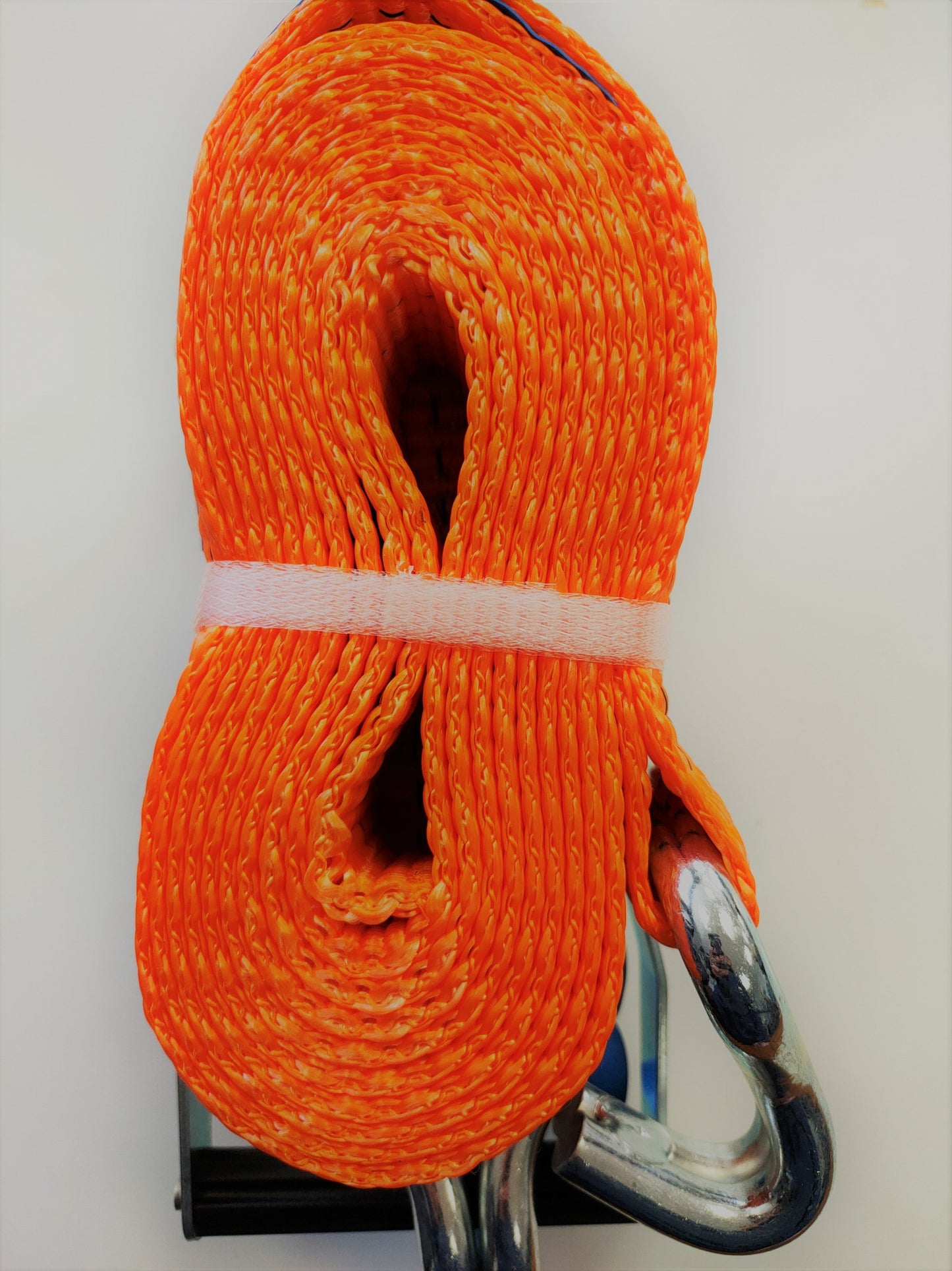 Box Of Ten 5t (5000kg) Heavy Duty Orange Ratchet Straps 8m