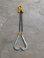 J Hook Brother Chain V-Assembly Winch Tow Recovery Assistance Off Road 1 Metre