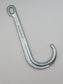 Recovery Truck Towing J Hook Silver J Shaped 5400lbs For Off Road Tow Chain Winch