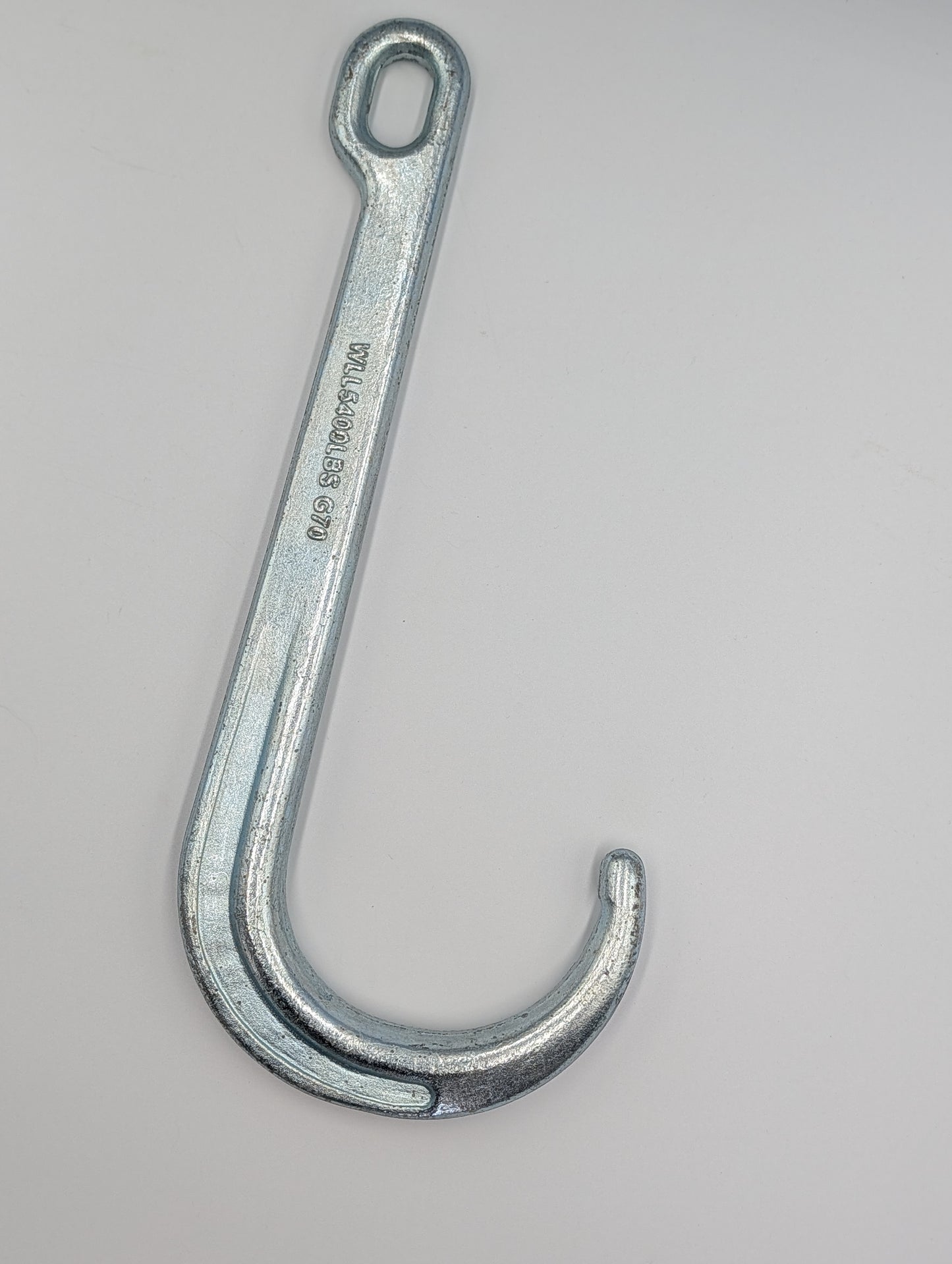 Recovery Truck Towing J Hook Silver J Shaped 5400lbs For Off Road Tow Chain Winch