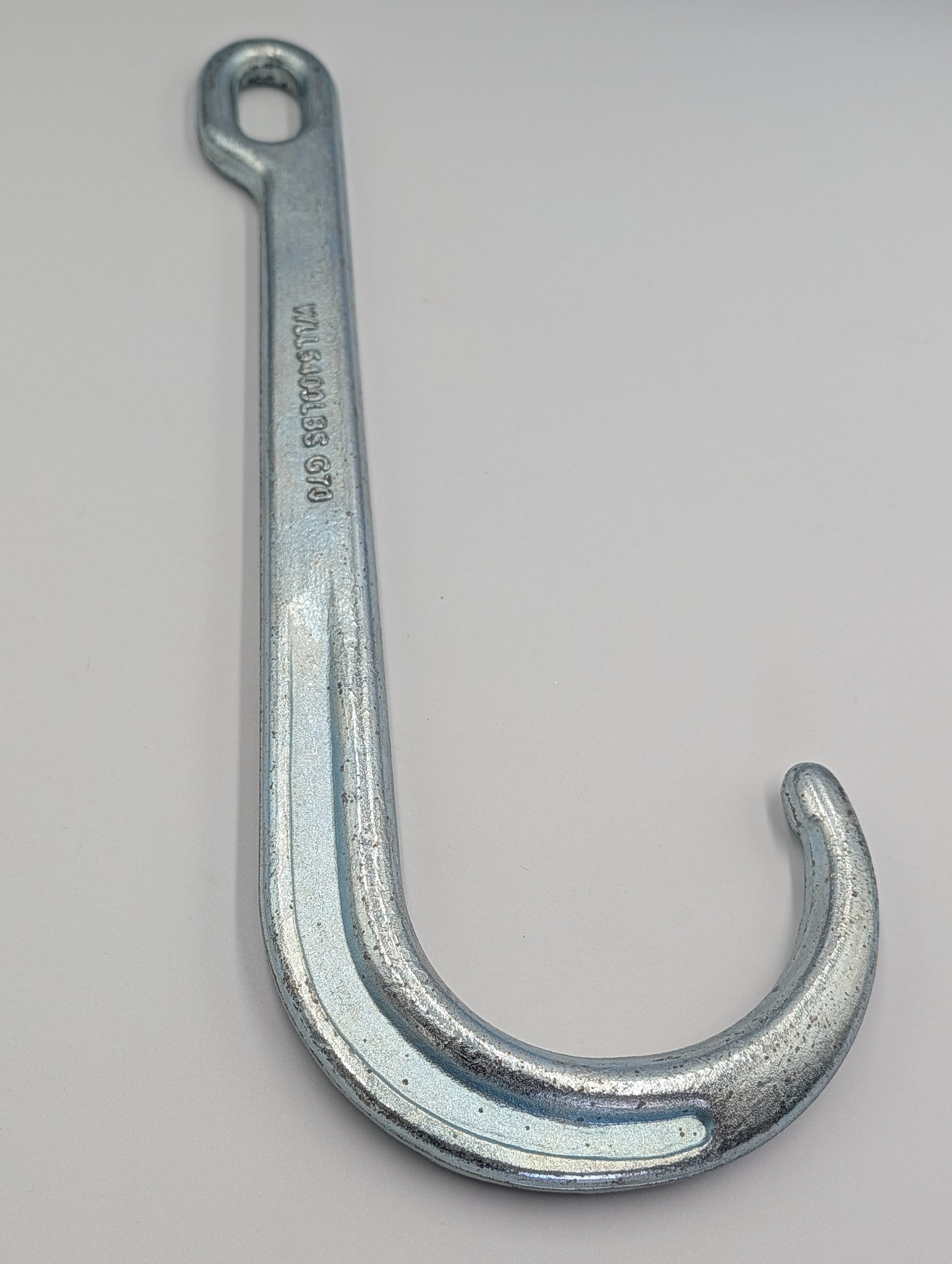 Recovery Truck Towing J Hook Silver J Shaped 5400lbs For Off Road Tow Chain Winch