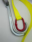 J Hook Winch Strap Single Leg Tow Recovery Assistance Off Road 2 Metre