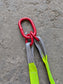 J Hook Brother Webbing V-Assembly Winch Tow Recovery Assistance Off Road 1 Metre