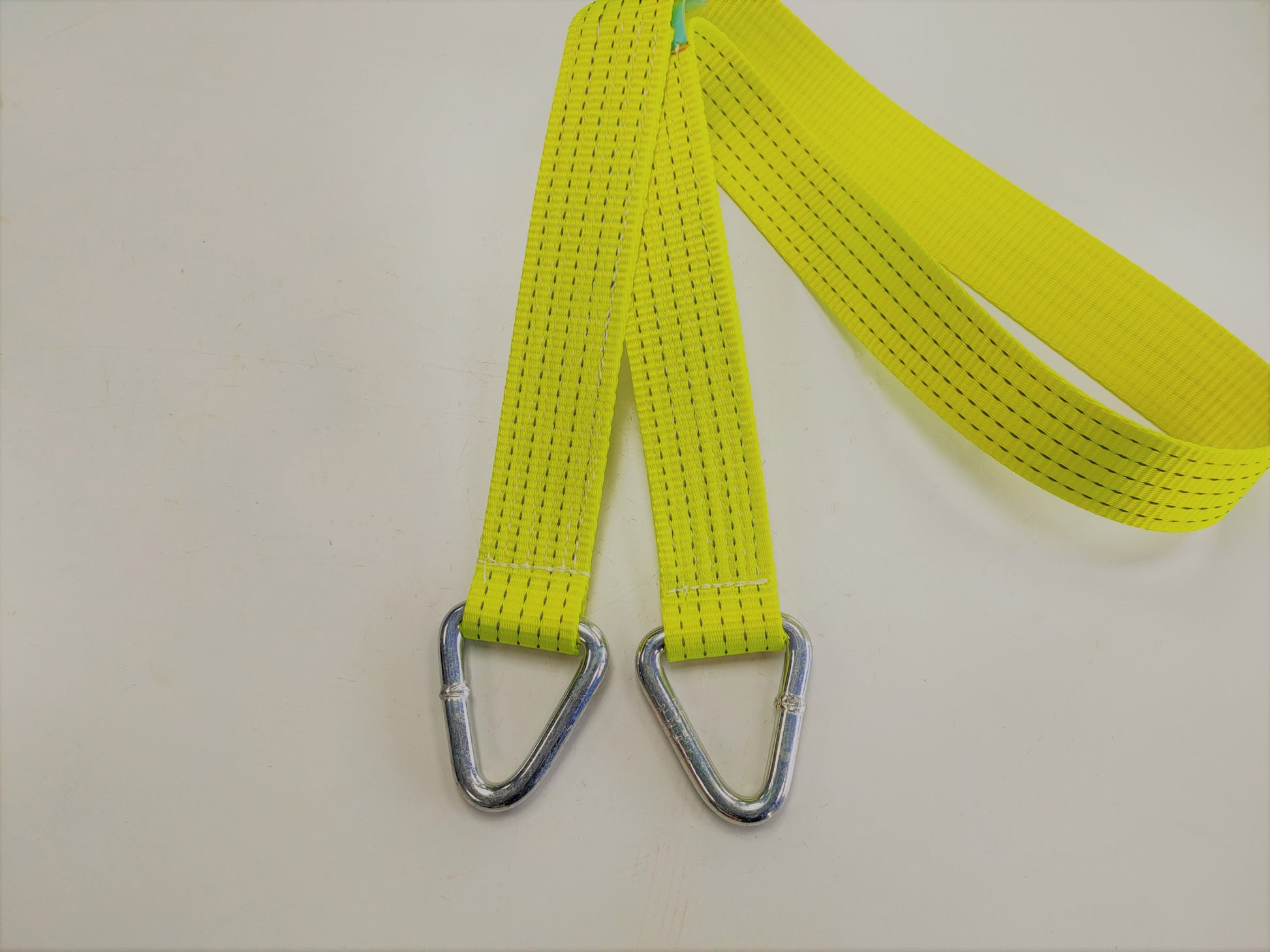 5t_5000kg_hi_visibility_yellow_4x4_off_road_quick_strop_winch_recovery_strap_lightweight_1.5m_image_2