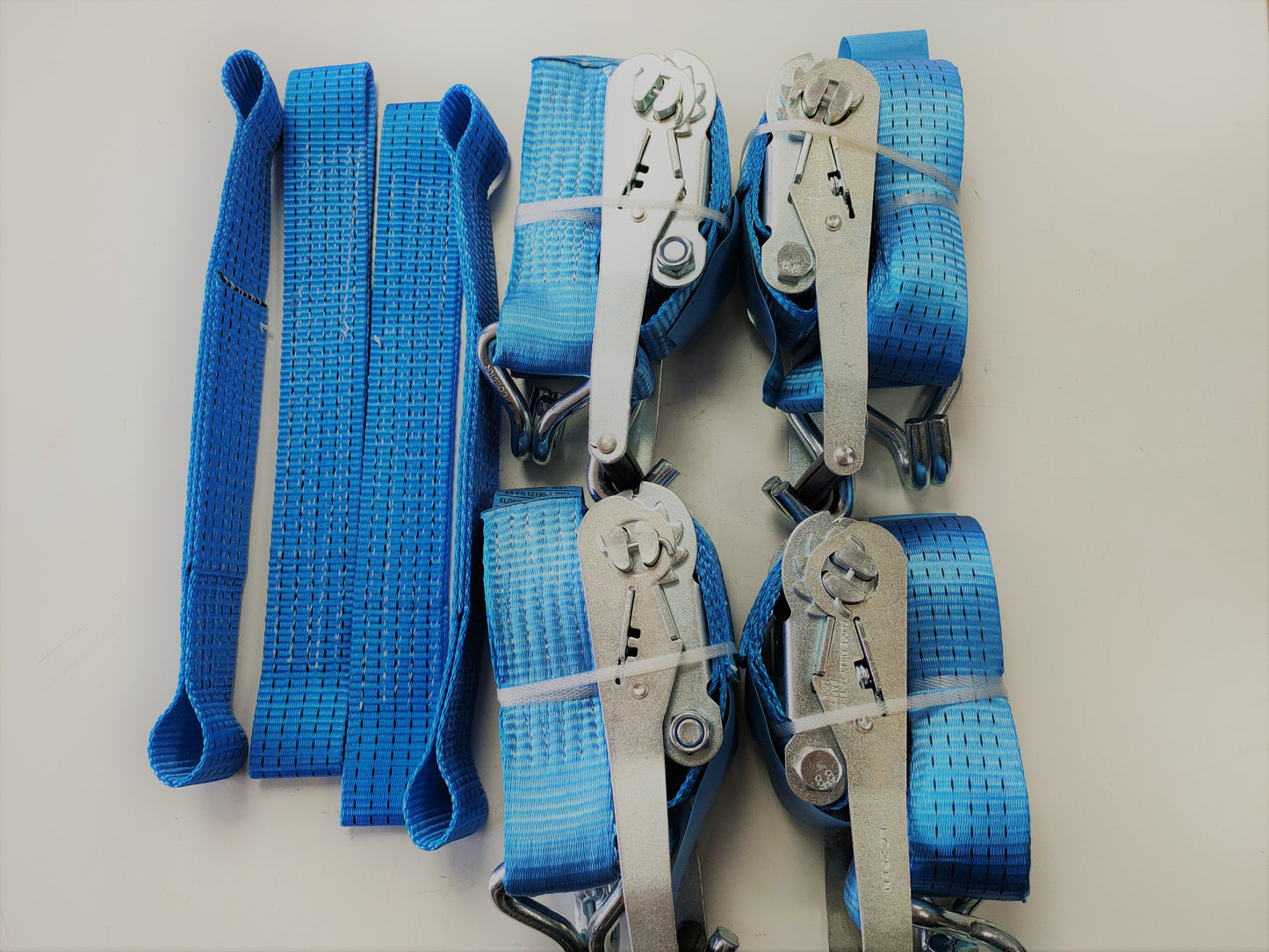 5t_5000kg_car_trailer_transporter_blue_wheel_flat_soft_link_strap_recovery_straps_set_of_4_image_2