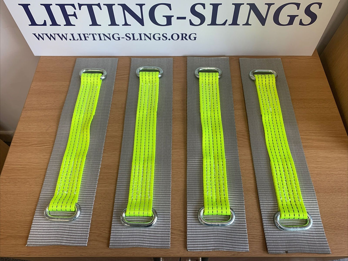 4x_hi_visibility_yellow_full_length_pad_link_straps_image_3